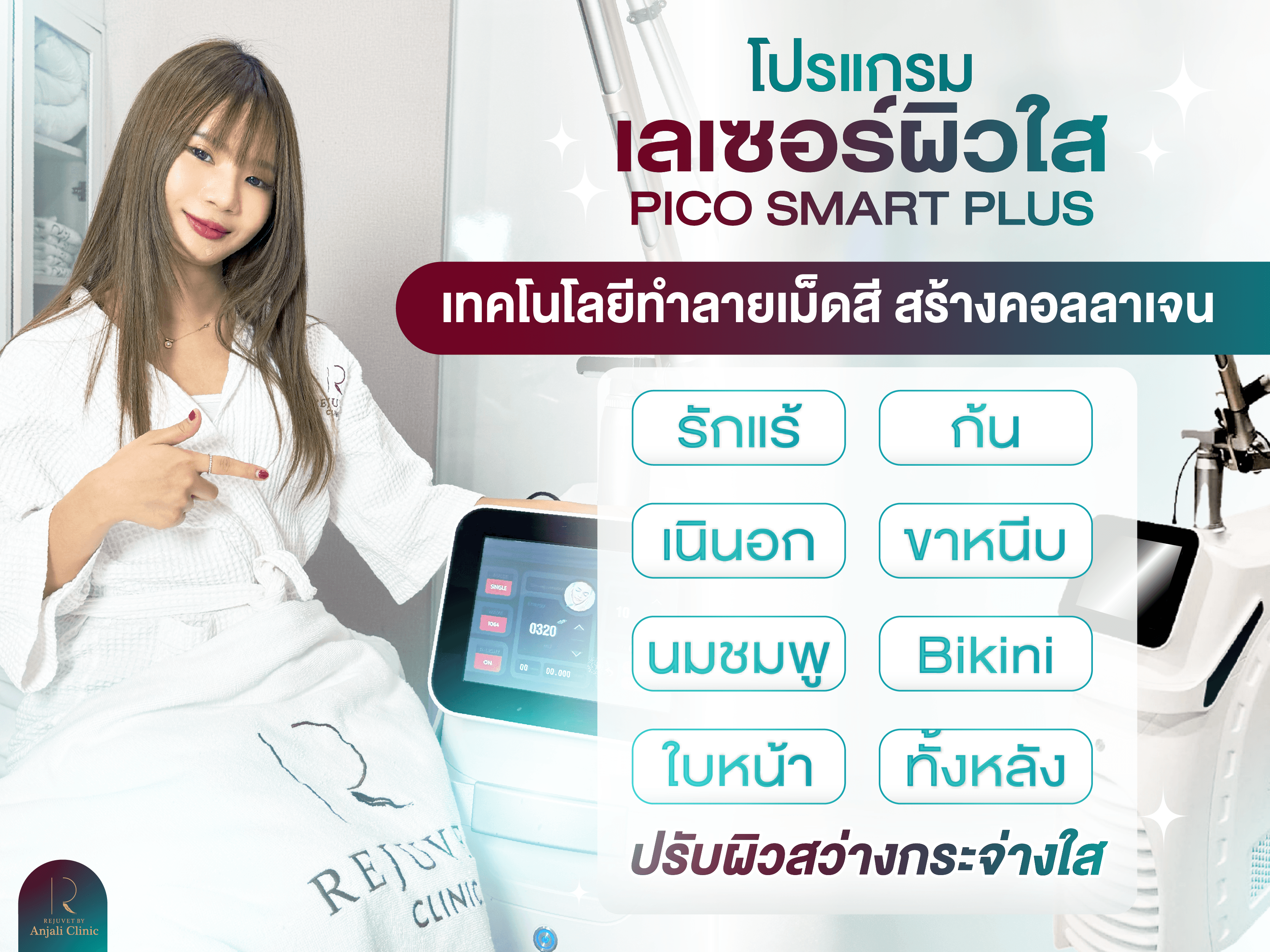 โปรแกรมเลเซอร์ผิวใส